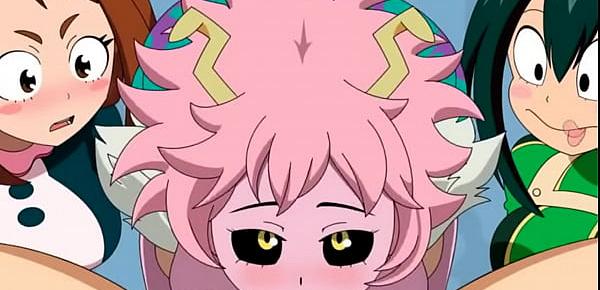  My Hero Academia Hentai Ashido Mina Blowjob